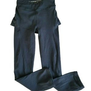 MoodyTiger On Ice Black Skating Leggings